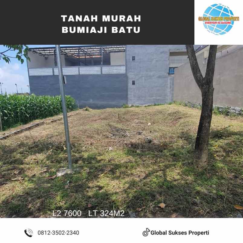 dijual tanah bumiaji