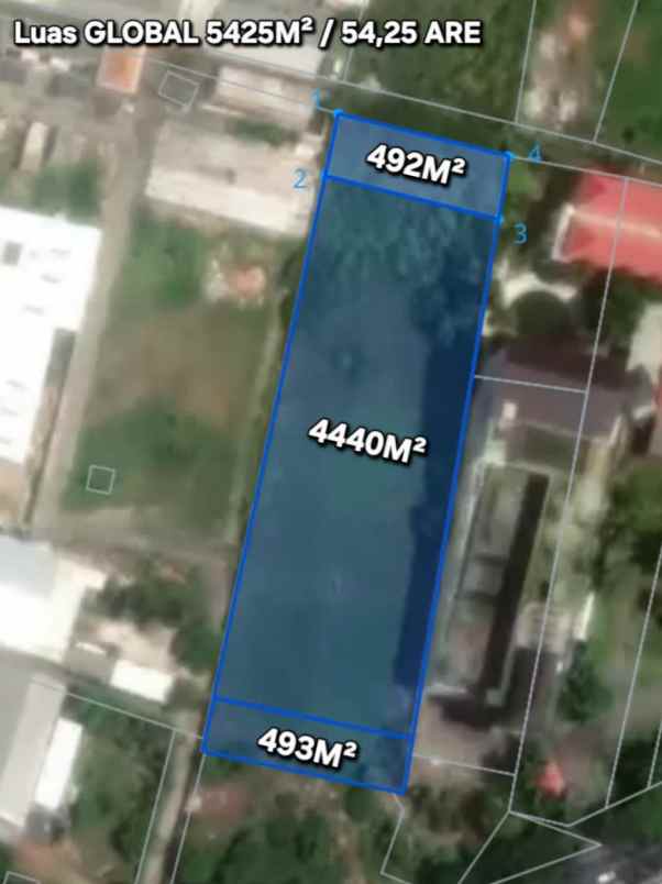 dijual tanah bypass ngurah rai