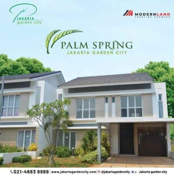 dijual tanah cluster palm spring jgc