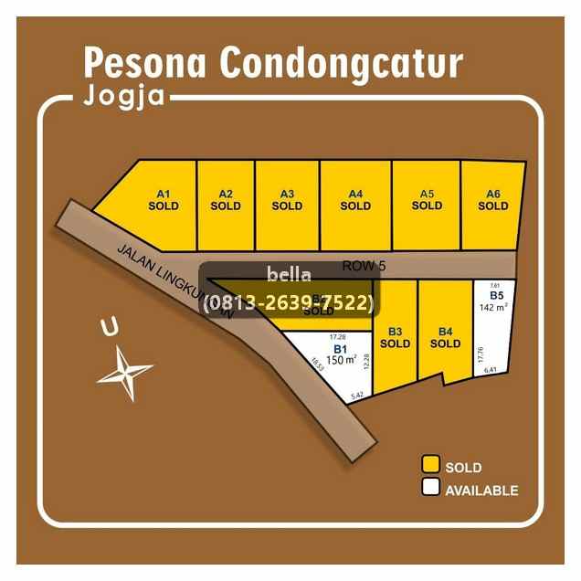 dijual tanah condongcatur