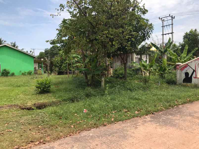 dijual tanah dan bangunan lokasi tl betutu palembang