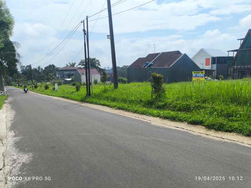 dijual tanah di jl raya cicadas sagalaherang subang