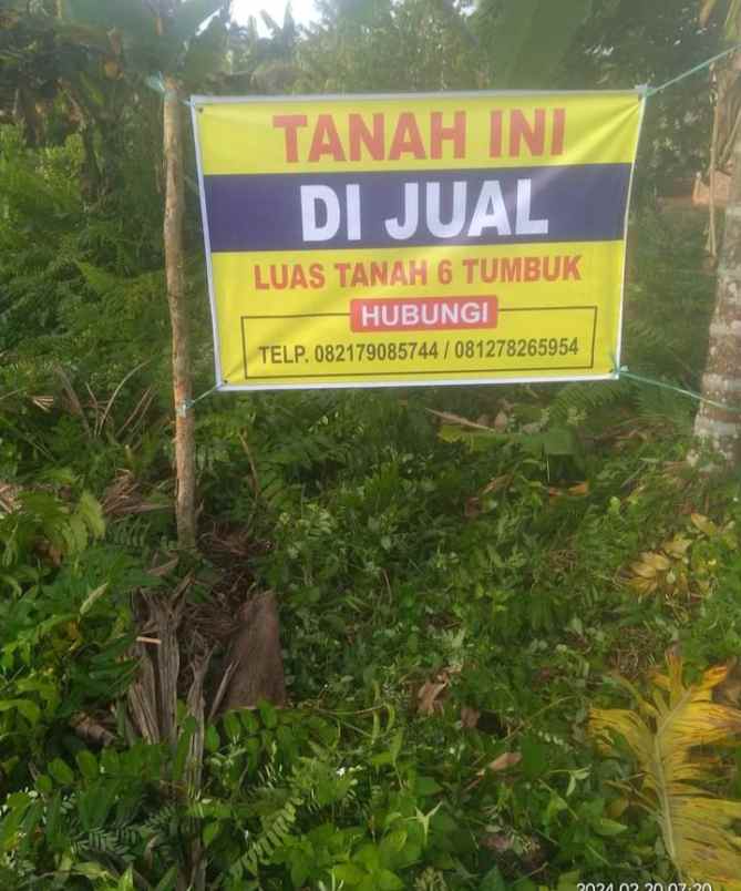 dijual tanah dijual tanah di jln baru