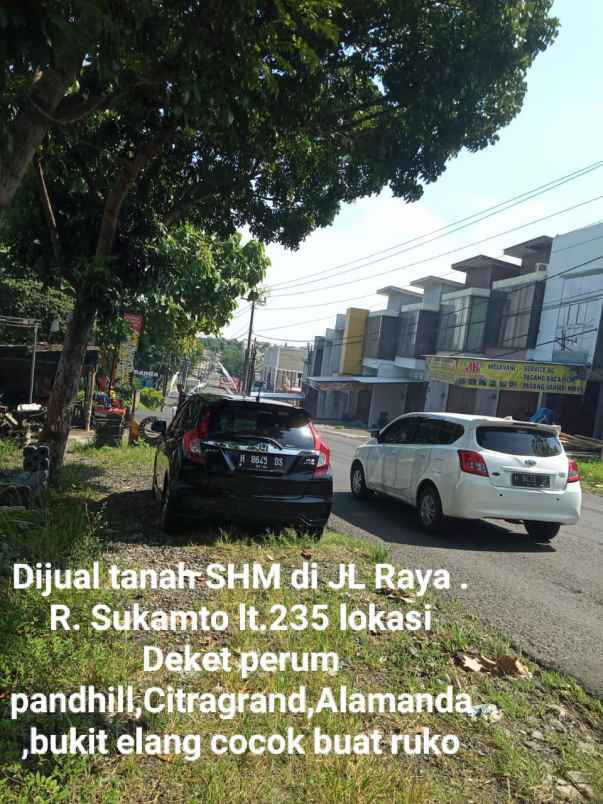 dijual tanah dijual tanah seluas 236 m