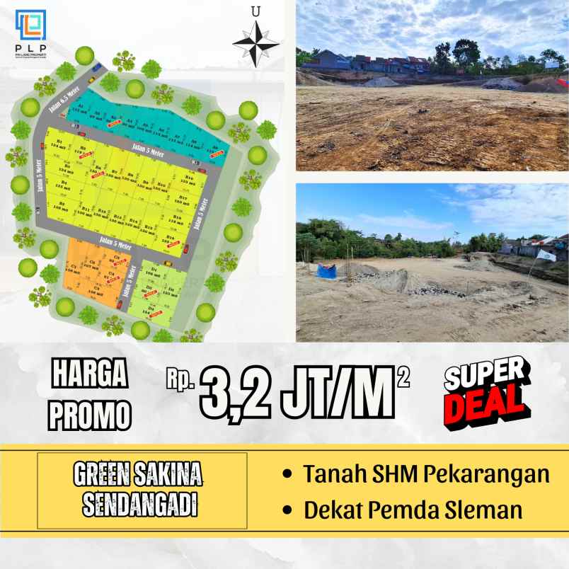 dijual tanah duwet sendangadi sleman