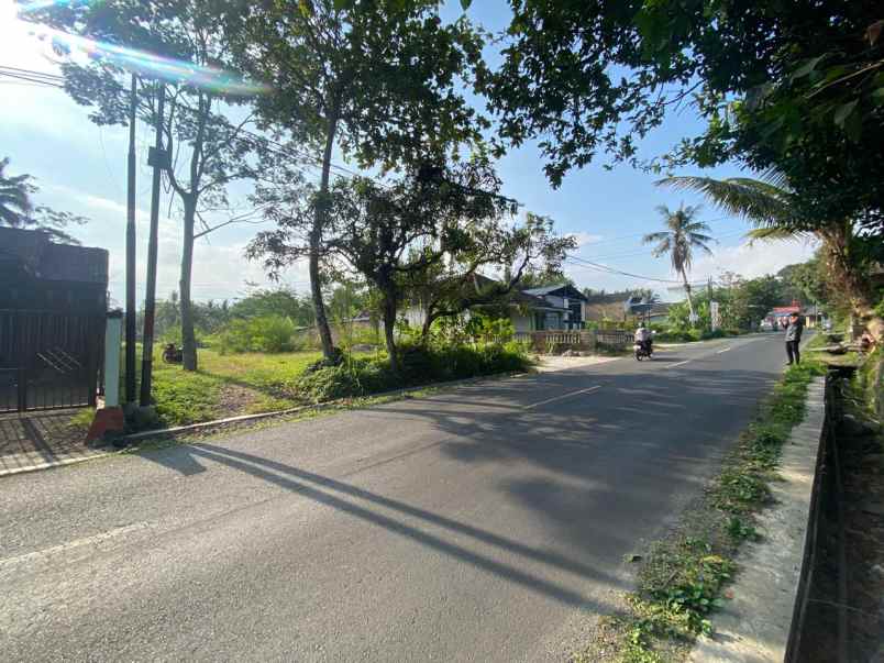 dijual tanah jalan jogja magelang