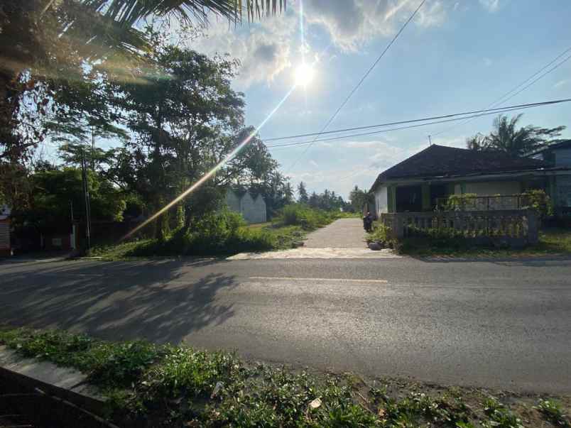 dijual tanah jalan jogja magelang