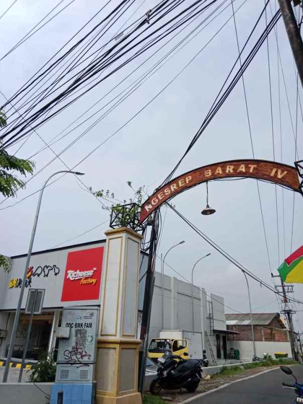 dijual tanah jalan ngesrep barat dalam iv