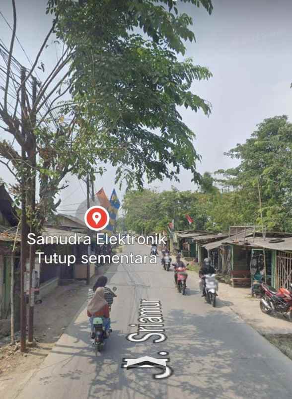 dijual tanah jalan sriamur