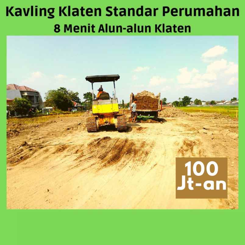 dijual tanah jetis klaten jawa tengah