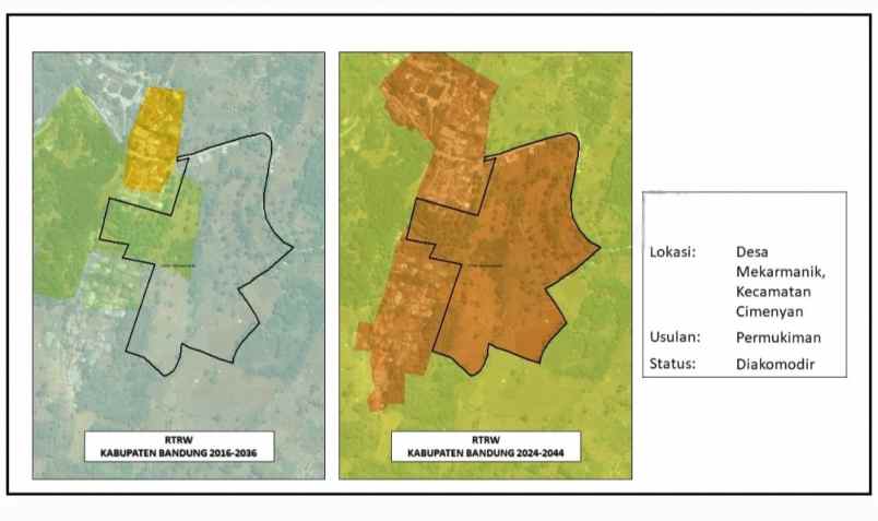 dijual tanah jl arcamanik