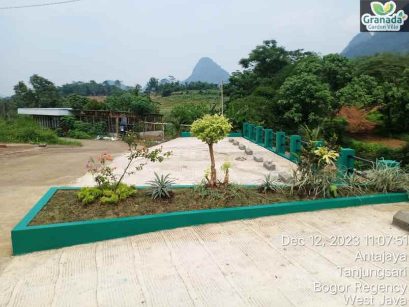 dijual tanah jl cariu