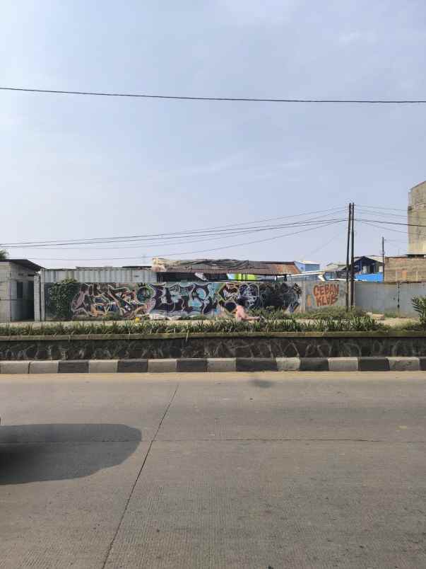 dijual tanah jl diponegoro tambun