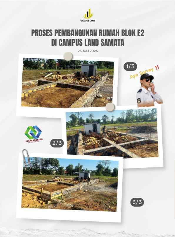 dijual tanah jl hm yasin limpo