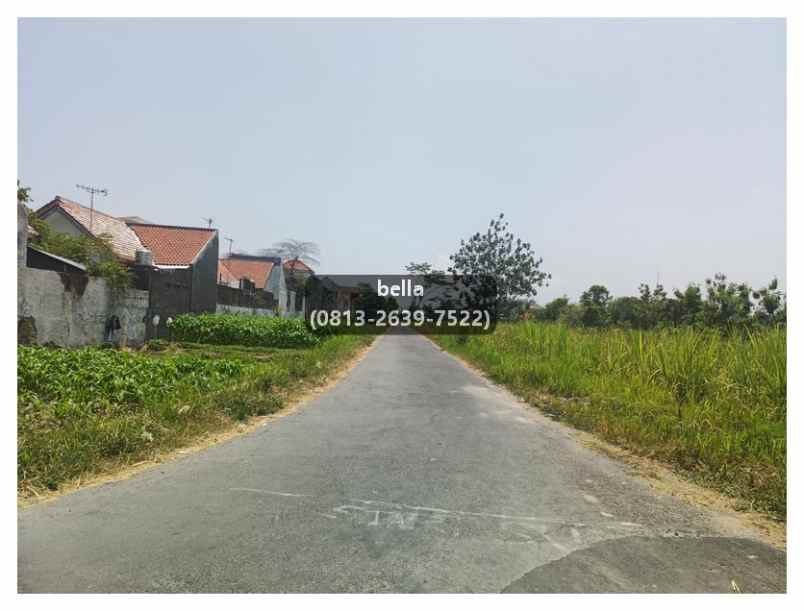 dijual tanah jl kabupaten