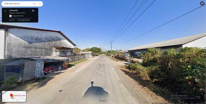 dijual tanah jl kima xix bira kec