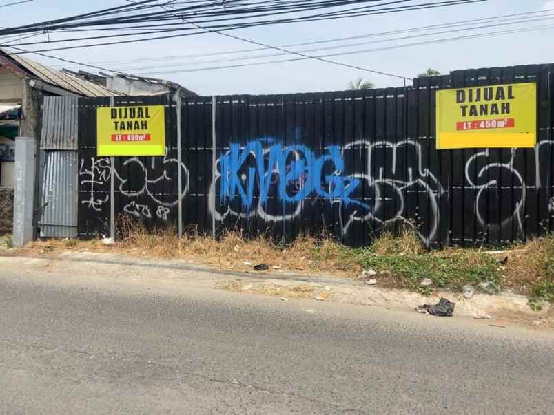 dijual tanah jl raden saleh sukmajaya