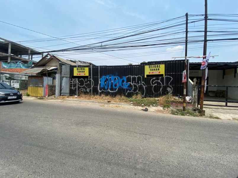 dijual tanah jl raden saleh sukmajaya