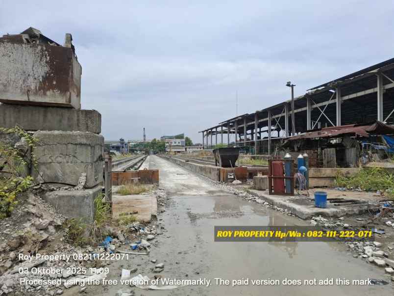 dijual tanah jl raya cakung cilincing