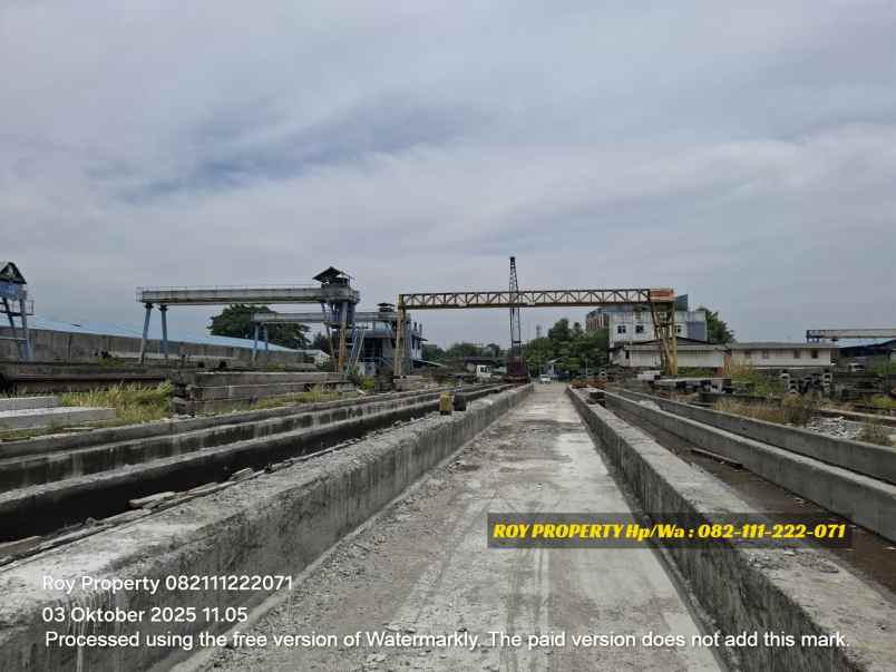 dijual tanah jl raya cakung cilincing