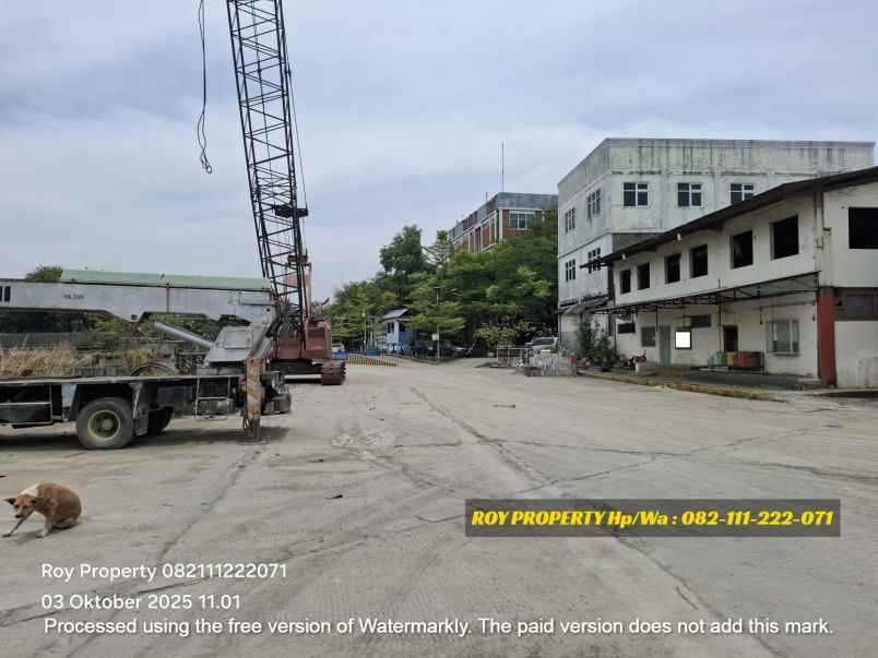 dijual tanah jl raya cakung cilincing