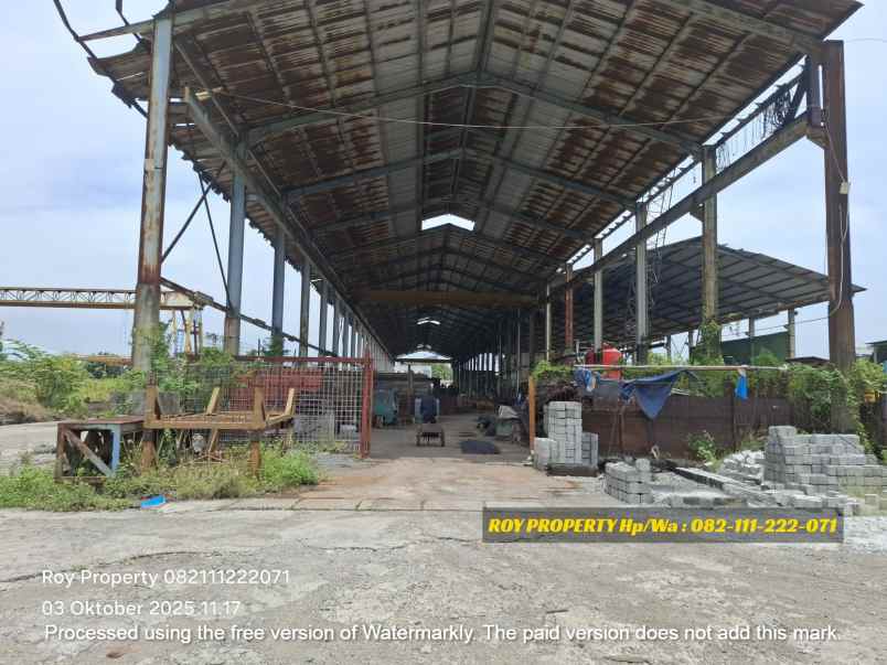 dijual tanah jl raya cakung cilincing