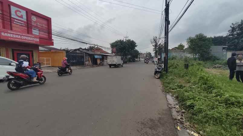 dijual tanah jl raya karadenan cibinong