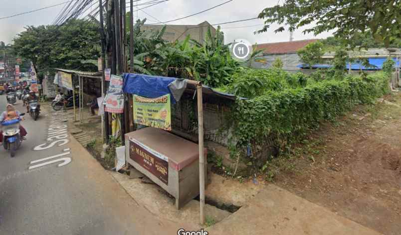 dijual tanah jl sawangan permai depok