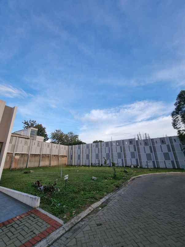 dijual tanah kavling di cluster uville bintaro jaya