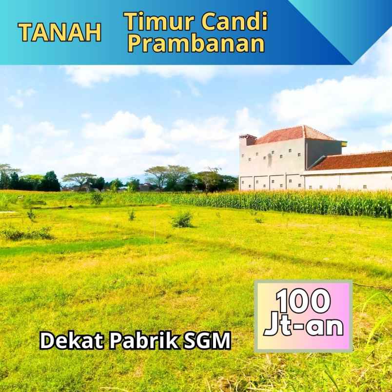 dijual tanah kemudo klaten jawa tengah