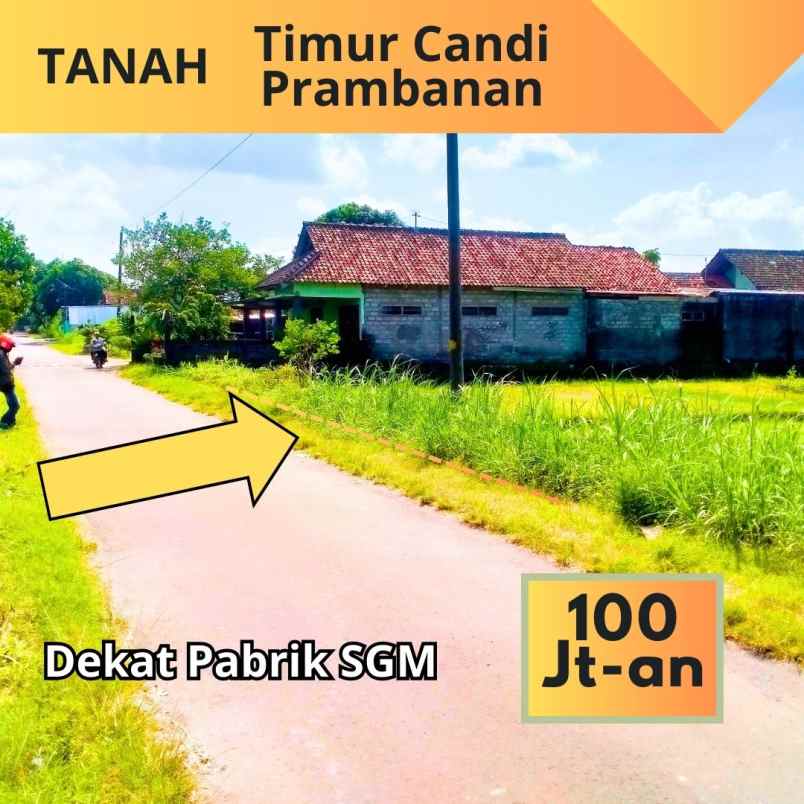 dijual tanah kemudo klaten jawa tengah