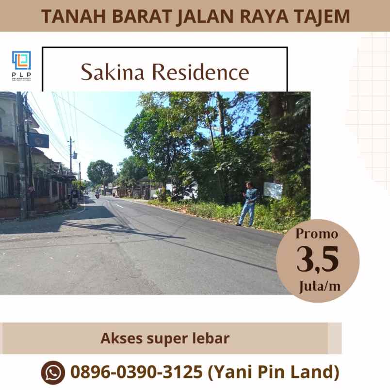 dijual tanah kenayan wedomartani