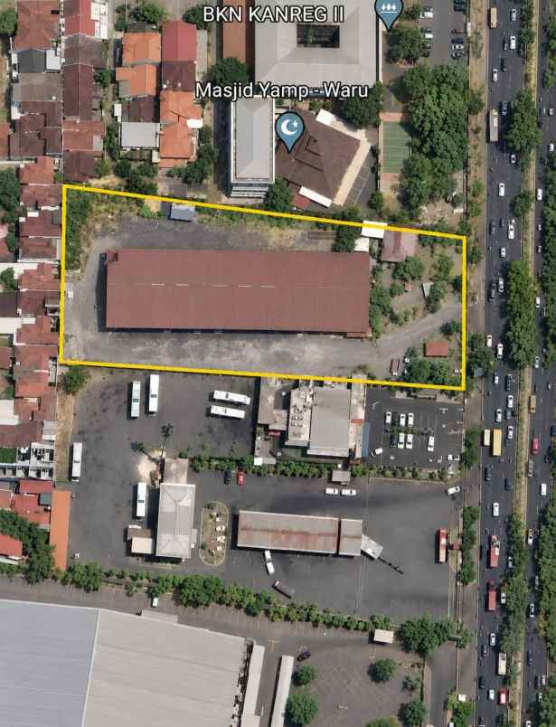 dijual tanah komersial super strategis waru sidoarjo