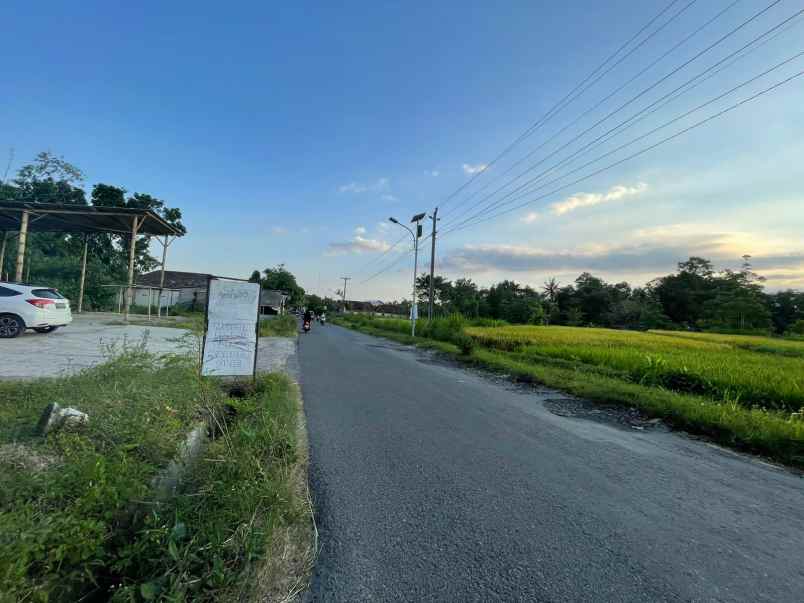 dijual tanah manisrenggo klaten