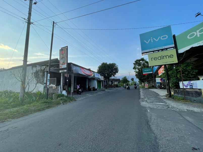 dijual tanah manisrenggo klaten