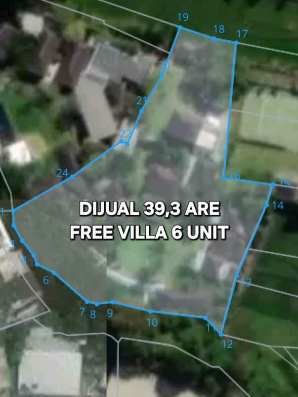 dijual tanah pantai berawa