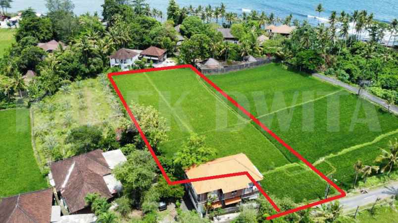 dijual tanah pantai cucukan dekat villa megawati