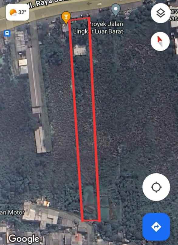 dijual tanah raya sememi jaya surabaya