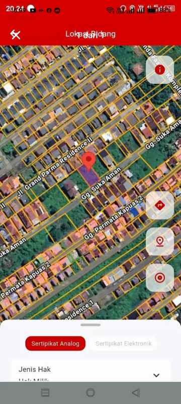 dijual tanah tanjung raya 2