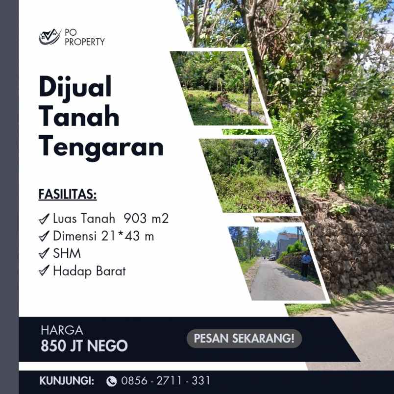 dijual tanah tengaran