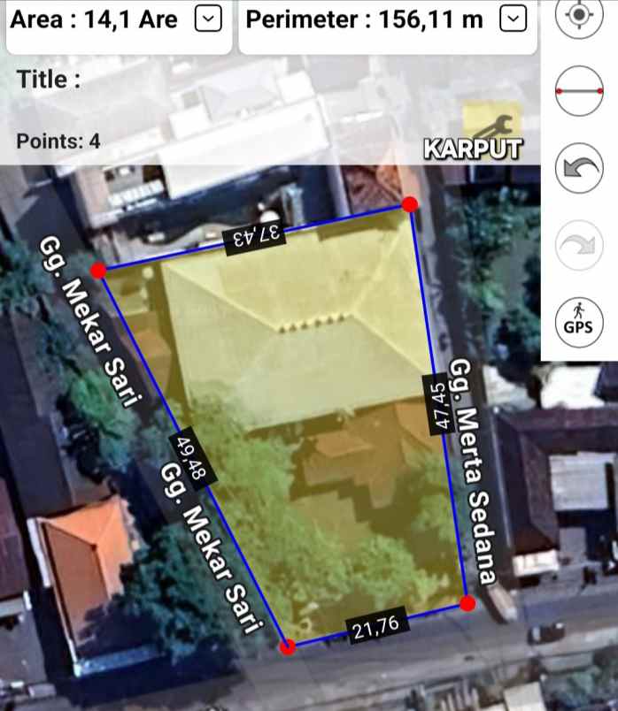 dijual tanah teuku umar barat