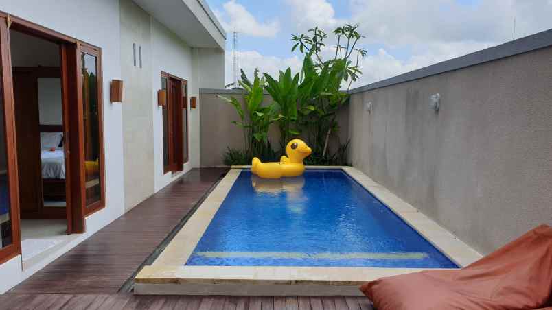 dijual villa 2br private pool di denpasar utara