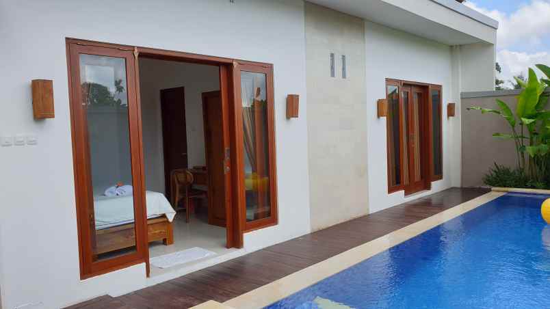 dijual villa 2br private pool di denpasar utara
