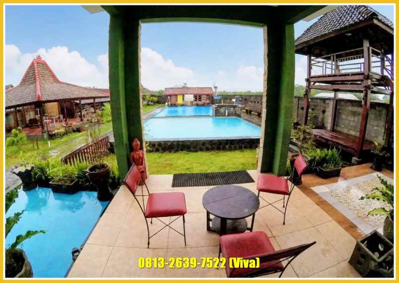 dijual villa berbah