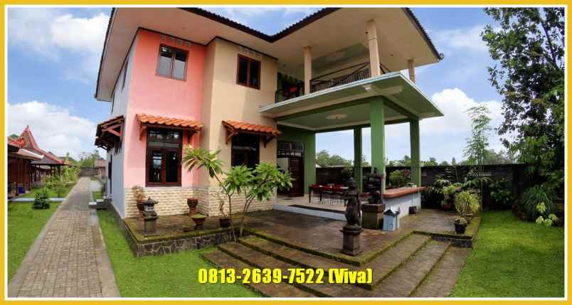 dijual villa berbah