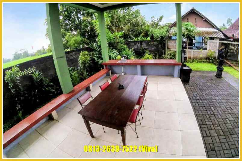 dijual villa berbah