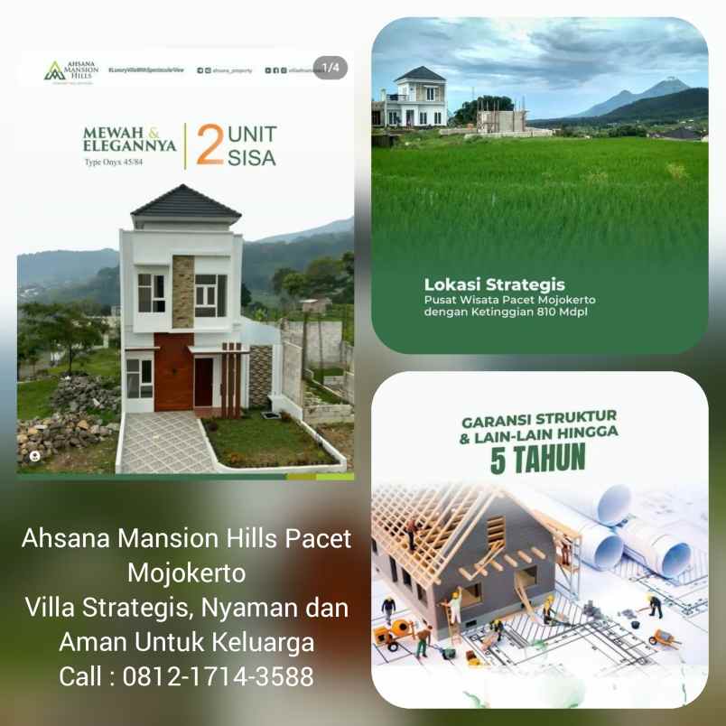 dijual villa jalan yos sudarso