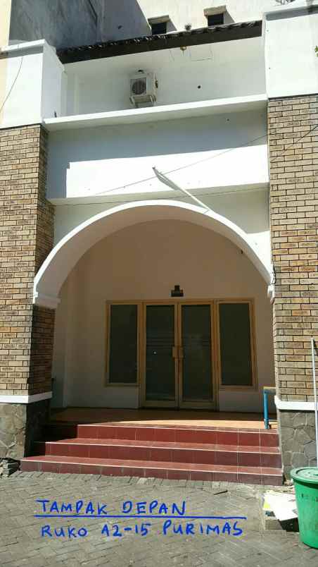 disewakan ruko puri mas rungkut surabaya