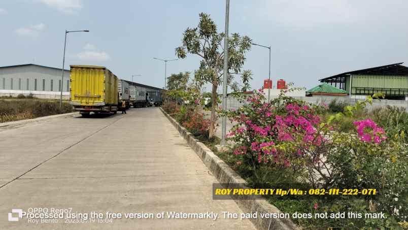 disewakan tanah jl marunda makmur