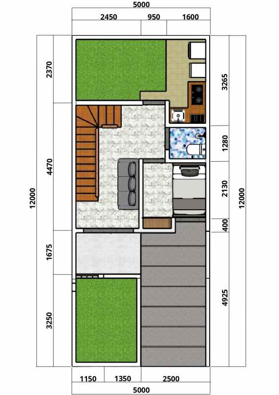 hunian nyaman dan strategis 2 lantai area serpong